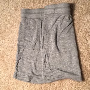 Gray Athletic Skirt